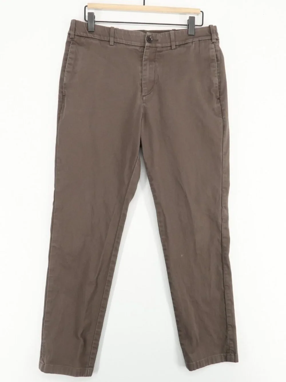 Hill‎ City Everyday Pant Mens 32X32 Washed Brown Stretch Chino